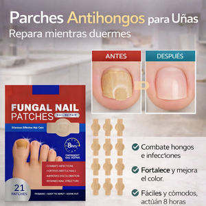 Azul Parche Anti Hongo Una Original